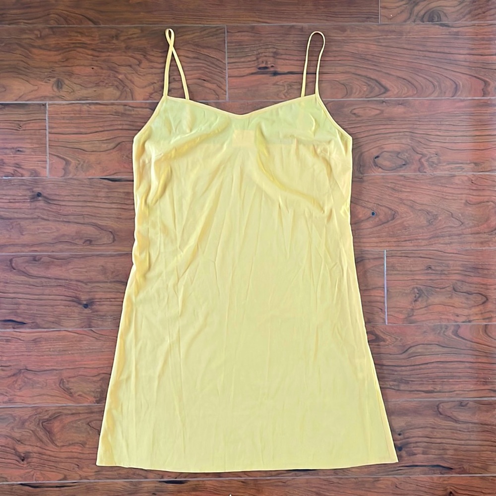 COPY - Tory Burch Dark Mustard Yellow Spaghetti Strap Tank Top Blouse